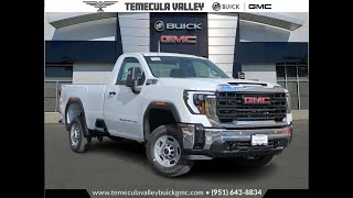 2025 GMC Sierra2500HD 2WD Double Cab Standard Bed SLE CA Temecula Escondido Carlsbad Fallbr [upl. by Nimra]