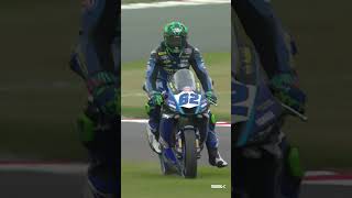 What a save from Manzi in FP1 💥  2023 UKWorldSBK 🇬🇧 [upl. by Westley]