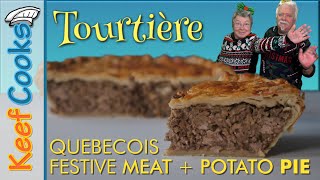 Tourtiere French Canadian Meat and Potato Pie [upl. by Everick]