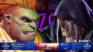 IsraelBarros3Br Blanka VS Bizzi MBison  Street Fighter 6 [upl. by Leda]