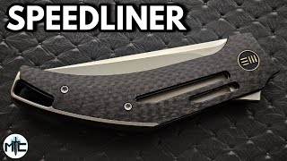 WE Speedliner Folding Knife  Full Review [upl. by Soisatsana]