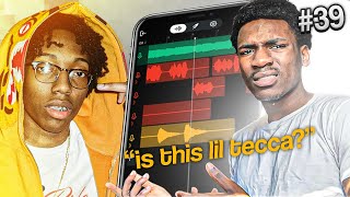 Reacting to Bandlab rappers HE SOUND LIKE LIL TECCA Part 39 [upl. by Jumbala474]