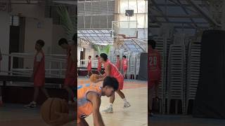 Villa Arevalo shooting drills before the game basketball pinoyhoops ballislife [upl. by Haldis]