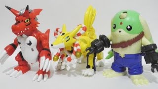 22ギルモンtoグラウモン童年回憶バンダイ玩具レビューGuilmon to GrowlmonMemorable amp Childhood Bandai Toy Review [upl. by Voorhis626]