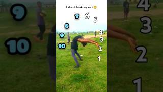 Whats your level on this backbend challenge🤣 shorts viralvideo [upl. by Resarf211]