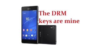 Restore DRM functions after wiping TA partition on Xperia Z3 KKLP 100 working [upl. by Ainimre]