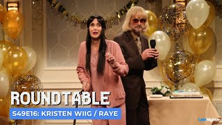 Kristen Wiig  RAYE SNL Roundtable  S49 E16 [upl. by Ridglea]