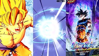 WHAAAT BACK TO BACK THE MOST INSANE ULTRA UI SIGN GOKU SUMMONS  Dragon Ball Legends [upl. by Teddy]