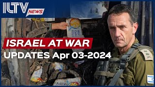 Israel Daily News – War Day 180 April 03 2024 [upl. by Eniawed]