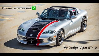 Dream Car Unlocked  Dodge Viper RT10 [upl. by Esinev507]