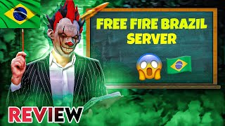 Free fire Brazil Server Review in 2024 🇧🇷😱 [upl. by Reifel]