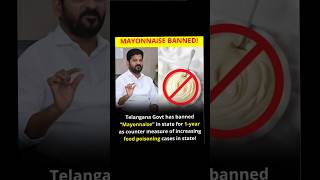 Mayonnaise banned by Telangana govt  Stop eating Mayonnaise or Mayo mayonnaise mayo [upl. by Lancaster]