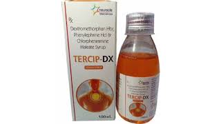 TERCIP DX Syrup Dextromethorphan Hor Phenylephrine Hel amp Chlorpheniramine Maleate Syrup [upl. by Sibley]