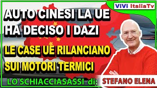 Auto cinesi la Ue ha deciso il rialzo dei dazi alle importazioni [upl. by Jedthus]