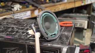 SPEAKER BLOWOUTS  Wicked Excursion With Fire Alarm Speaker [upl. by Eimmac180]