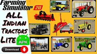 how to download fs 20 tractor mod in hindi [upl. by Bail]