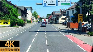 Driving in Austria Dornbirn to Lustenau [upl. by Justinn820]