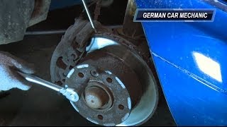 MERCEDES SPRINTER  Замена тормозных колодок и дисков How to Replace Disc Brakes [upl. by Baiel202]