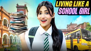 Living Like A School Girl For 24 Hours   School Se Bhaag Gayi   SAMREEN ALI [upl. by Marney]