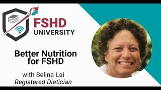 FSHD University Better Nutrition for FSHD [upl. by Suzie]