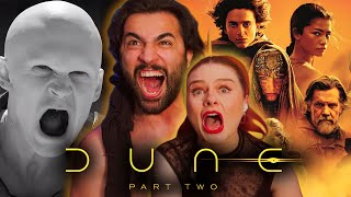 FIRST TIME WATCHING  Dune Part Two  MOVIE REACTION [upl. by Einohtna]