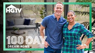 Bringing the Outdoors Inside for Nature Lovers  Full Episode Recap  100 Day Dream Home  HGTV [upl. by Reyotal]