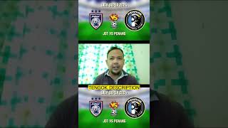 JDT VS PENANG LIVE 1292024 [upl. by Barcot774]