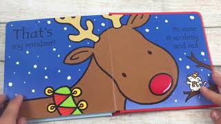 A Look Inside Usborne Touchy Feely That’s Not My Reindeer Book [upl. by Bringhurst]