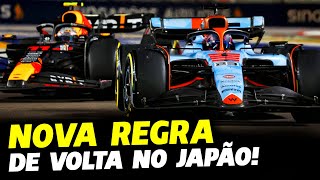 FIA CONFIRMA CLASSIFICAÃ‡ÃƒO DO GP DO JAPÃƒO TERÃ RETORNO DE NOVA REGRA  FÃ“RMULA 1  GP EM CASA [upl. by Edla]