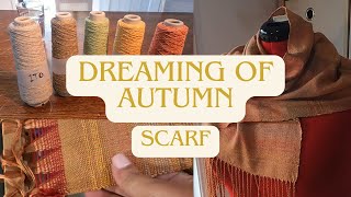 Weaving a luxurious Tencel  Silk Scarf on a Rigid Heddle Loom [upl. by Welcome468]