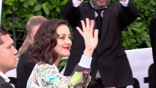 Marion Cotillard at 2015 Amfar Gala in Cannes [upl. by Laidlaw]