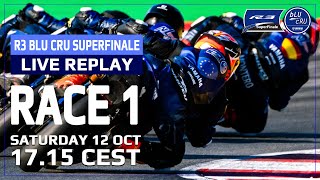 Yamaha R3 bLU cRU European SuperFinale Race 1  Estoril [upl. by Ahseket]