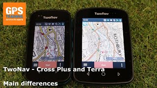 TwoNav Cross Plus and TwoNav Terra  main differences [upl. by Carole]