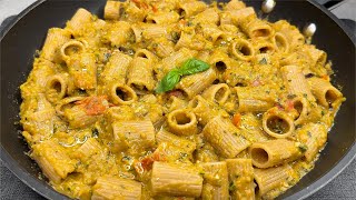 Delicious Italian Mediterranean Pasta I would eat this pasta every day Easy recipe [upl. by Aleacim]