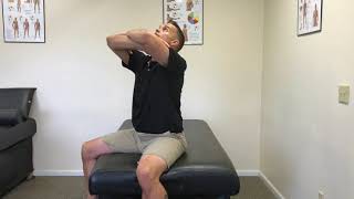 Thoracic Spine Rotation Exercises [upl. by Adieren923]