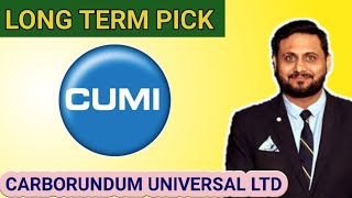 CARBORUNDUM UNIVERSAL LTD  EXPERT OPINION ON CARBORUNDUM UNIVERSAL  CARBORUNDUM UNIVERSAL TARGET [upl. by Htidra]