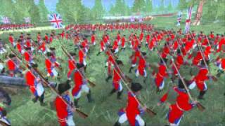 The FRENCH amp INDIAN WAR Mod 3d anim of the battle of Monongahela braddock defeat [upl. by Atisusej997]