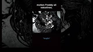 molten freddy all voice lines fnaf moltenfreddy [upl. by Yrroc]