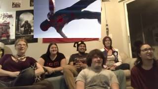 Marvel Studios AVENGERS INFINITY WAR Official TRAILER REACTION OMFG [upl. by Pinto]