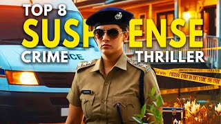 Top 8 Best South Indian Suspense Crime Thriller Movies in Hindi Dubbed 2024  You Shouldnt Miss [upl. by Nuj]