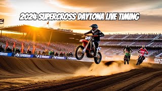 2024 Supercross Birmingham LIVE TIMING [upl. by Melgar]