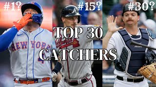 Ranking The Top 30 Starting Catchers In The MLB For 2024 [upl. by Marna]