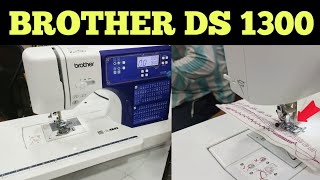 BROTHER DS1300 SEWING MACHINE UNBOXINGREVIEWDEMO brothersewingmachine lucknow brotherds1300 [upl. by Akihc390]