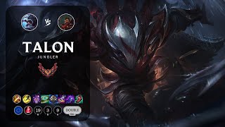 Talon Jungle vs Graves  EUW Grandmaster Patch 142 [upl. by Atinel]