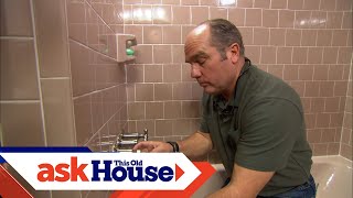 How to Repair a Shower Valve Stem  Ask This Old House [upl. by Pierrepont]