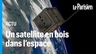 Le premier satellite en bois en route vers lISS [upl. by Goodrow]