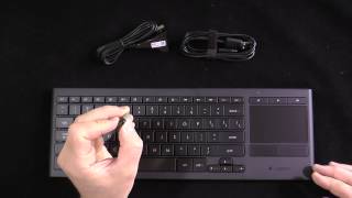 Logitech K830 Illuminated LivingRoom Keyboard [upl. by Amr]