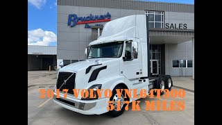 Used 2017 Volvo VNL64T300 Day Cab for SALE  Full Walkaround SOLD [upl. by Suidualc2]