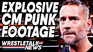 Brock Lesnar Not Gone From WWE Explosive CM Punk AEW Footage WrestleMania 40 Review  WrestleTalk [upl. by Yessac]