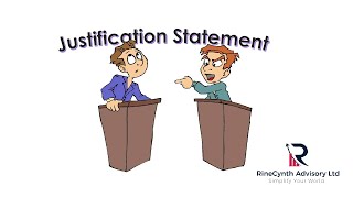 HOW TO WRITE A JUSTIFICATION STATEMENT FOR YOUR STUDY [upl. by Annoyek344]